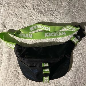 Ice cream shoulder fanny pack festival rave bag